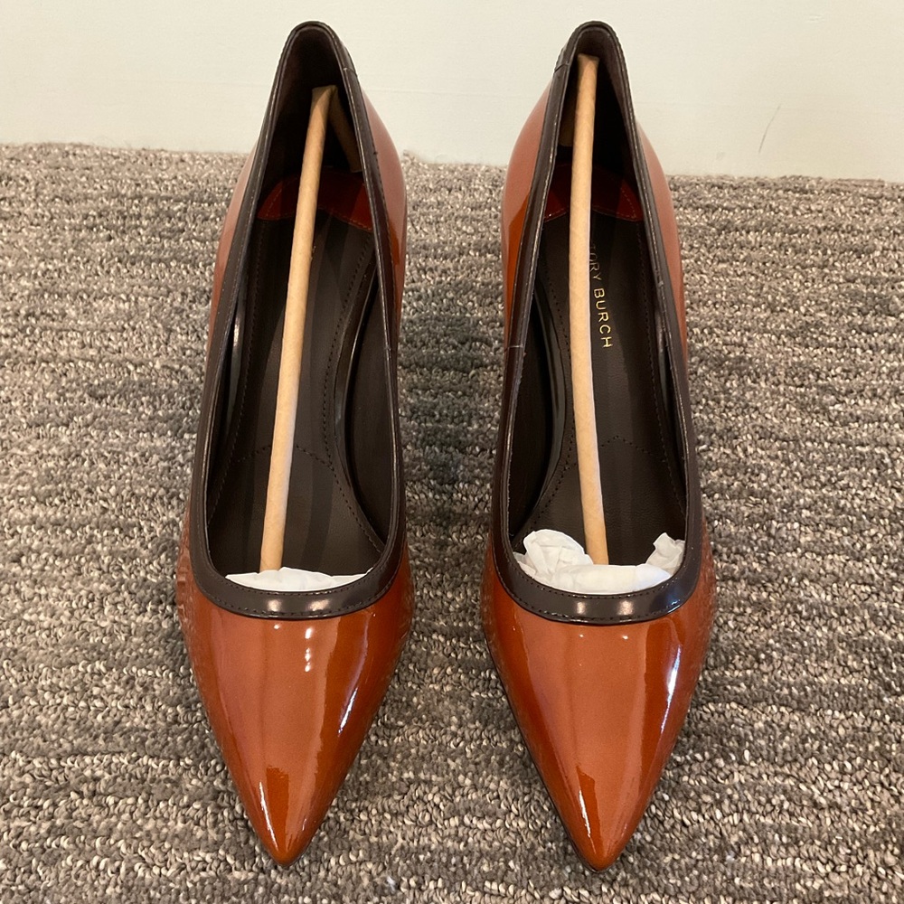 Tory Burch Angle Pump - Brown - Picture 3 of 8